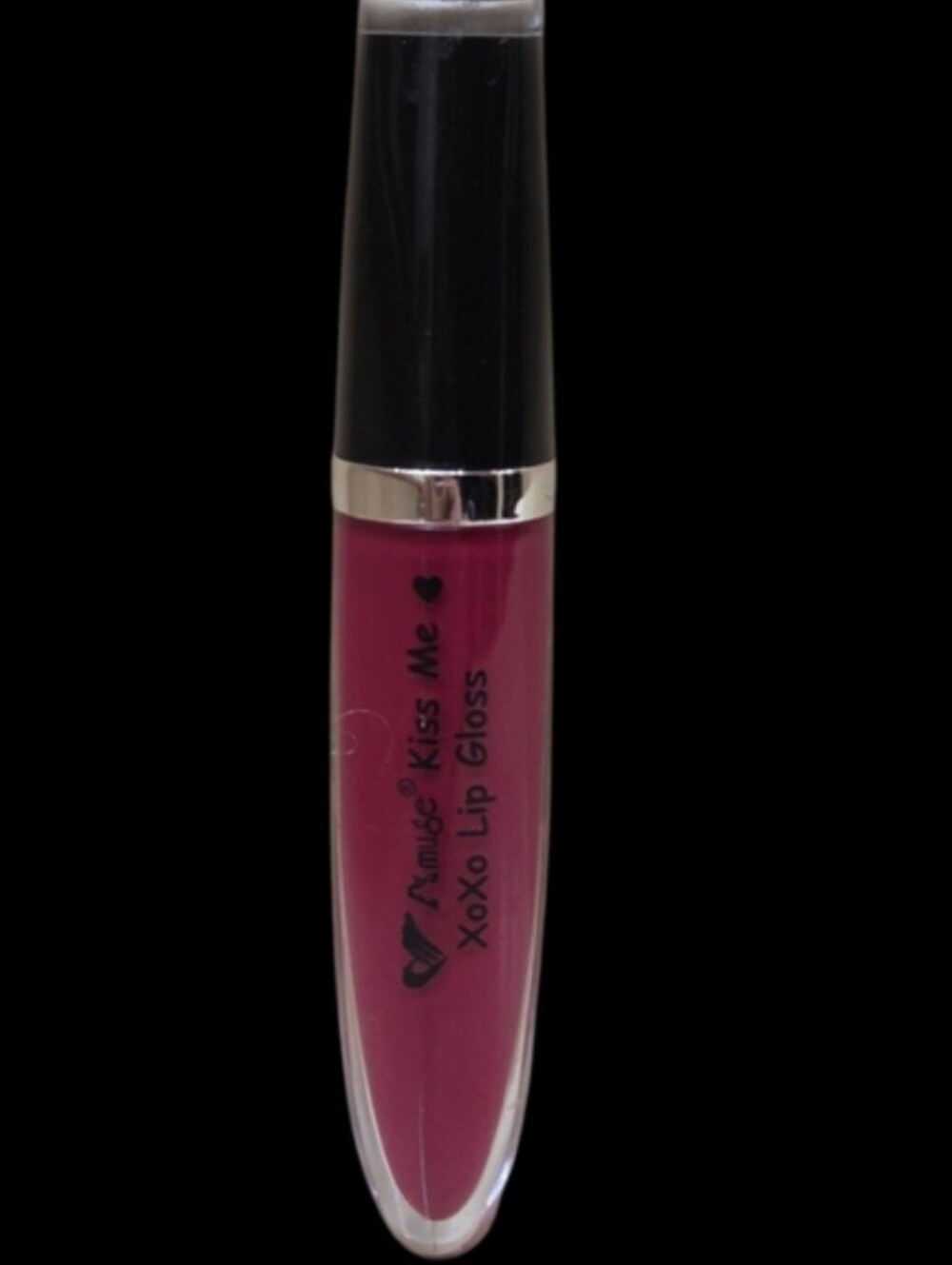 Amuse Kiss Me Xoxo Lip Gloss Very Rich Berry New & Sealed Full Size
